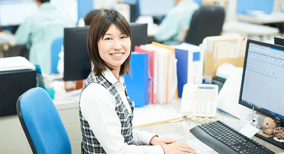 事務職 管理本部 総務部 A.T.